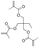 1,3-Propanediol, 2-ethyl-2-hydroxymethyl-, trimethacrylate Struktur