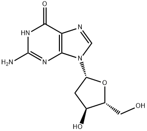 2'-Deoxyguanosine monohydrate Structure