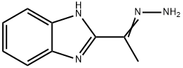 Ethanone, 1-(1H-benzimidazol-2-yl)-, hydrazone (9CI) Struktur