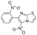 5-Nitro-6-(nitrophenyl)imidazo(2,1-b)thiazole Struktur