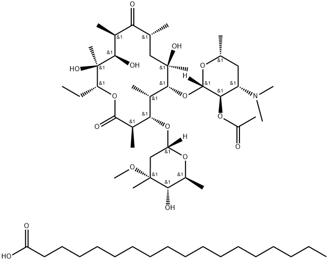 ErythromycinAcistrate Struktur