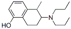 5-hydroxy-1-methyl-2-(di-n-propylamino)tetralin Struktur