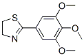 2-(3,4,5-trimethoxyphenyl)-4,5-dihydro-1,3-thiazole Struktur