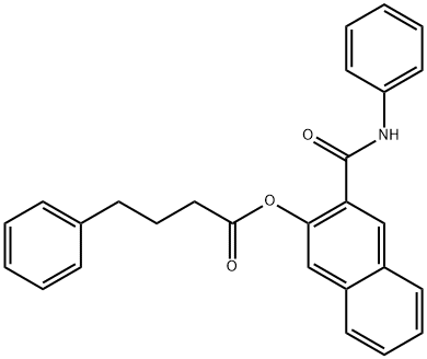 BENZOSALICYLANILIDE GAMMA-PHENYLBUTYRATE Struktur