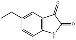 5-Ethyl-1H-indole-2,3-dione Struktur