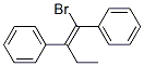 (Z)-1-Bromo-1,2-diphenyl-1-butene Struktur