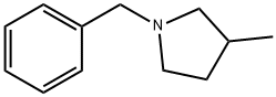 3-Methyl-1-benzylpyrrolidine Struktur