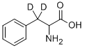 DL-PHENYLALANINE-BETA,BETA-D2 Struktur