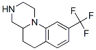 2,3,4,4a,5,6-hexahydro-9-(trifluoromethyl)-1H-pyrazino(1,2-a)quinoline Struktur