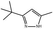 3-(tert-Butyl)-5-methyl-1H-pyrazole Struktur