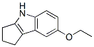 Cyclopent[b]indole, 7-ethoxy-1,2,3,4-tetrahydro- (7CI) Struktur