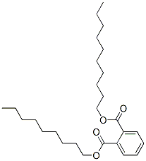 decyl nonyl phthalate Struktur