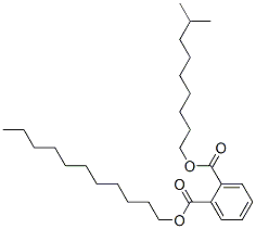 isodecyl undecyl phthalate Struktur