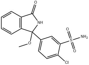 O-Methyl Chlorthalidone Struktur