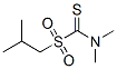 Methanethioamide,  N,N-dimethyl-1-[(2-methylpropyl)sulfonyl]-  (9CI) Struktur