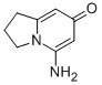 7(1H)-Indolizinone,5-amino-2,3-dihydro-(9CI) Struktur