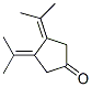 Cyclopentanone, 3,4-bis(1-methylethylidene)- (9CI) Struktur