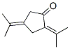 Cyclopentanone, 2,4-bis(1-methylethylidene)- (9CI) Struktur