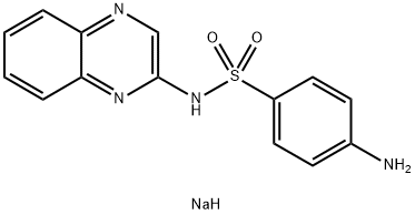 Sulfaquinoxaline sodium Structure