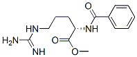 benzoyl L-arginine methyl ester Struktur