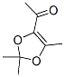 Ethanone,  1-(2,2,5-trimethyl-1,3-dioxol-4-yl)- Struktur