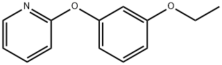 Pyridine, 2-(m-ethoxyphenoxy)- (7CI) Struktur