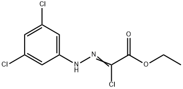 ETHYL 2-CHLORO-2-[2-(3,5-DICHLOROPHENYL)HYDRAZONO] ACETATE Struktur