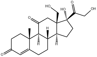 18-hydroxycortisone Struktur