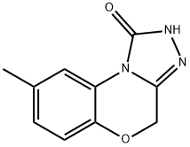 8-Methyl-2,4-dihydro-1-oxo-1,2,4-triazolo[3,4-c][1,4]benzoxazine Struktur