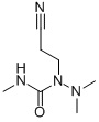 1-(2-Cyanoethyl)-N,2,2-trimethylhydrazinecarboxamide Struktur