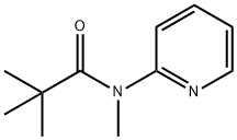 N-METHYL-N-(PYRIDIN-2-YL)PIVALAMIDE Struktur