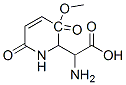 N(3)-(4-methoxyfumaroyl)-2,3-diaminopropionic acid Struktur