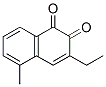 1,2-Naphthalenedione, 3-ethyl-5-methyl- (9CI) Struktur