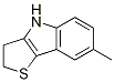 7-Methyl-3,4-dihydro-2H-thieno[3,2-b]indole Struktur