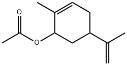 (-)-CARVYL ACETATE Struktur