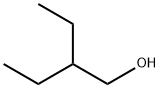 2-ETHYL-1-BUTANOL Structure