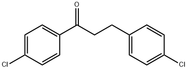 4'-CHLORO-3-(4-CHLOROPHENYL)PROPIOPHENONE Struktur