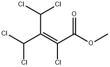 2,4,4-Trichloro-3-(dichloroMethyl)crotonic Acid Methyl Ester Struktur