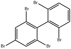 1,3,5-tribromo-2-(2,6-dibromophenyl)benzene Struktur