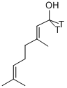 GERANIOL, [1-3H] Struktur