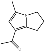 Ethanone, 1-(2,3-dihydro-5-methyl-1H-pyrrolizin-7-yl)- (9CI) Struktur