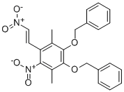 4,5-BIS-BENZYLOXY-3,6-DIMETHYL-2,BEITA-DINITROSTYRENE Struktur