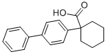 1-(4-BIPHENYLYL)-CYCLOHEXANECARBOXYLIC ACID Struktur