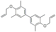 1,1'-Biphenyl, 3,3',5,5'-tetraMethyl-4,4'-bis(2-propen-1-yloxy)- Struktur