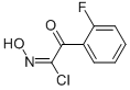 Benzeneethanimidoyl chloride, 2-fluoro-N-hydroxy-alpha-oxo- (9CI) Struktur