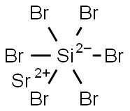 strontium hexabromosilicate(2-) Struktur