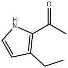 Ethanone, 1-(3-ethyl-1H-pyrrol-2-yl)- (9CI) Struktur