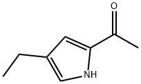 Ethanone, 1-(4-ethyl-1H-pyrrol-2-yl)- (9CI) Struktur