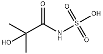 (2-methyllactoyl)sulphamic acid Struktur