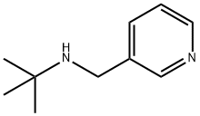 N-(tert-butyl)-N-(pyridin-3-ylmethyl)amine Struktur